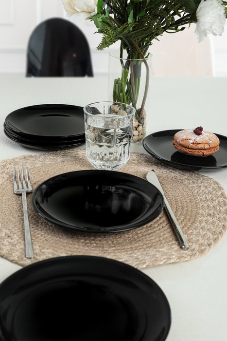 Hermia Juego de Platos de Postre de Cerámica de 17 cm (6 Piezas) Hermia Juego de Platos de Postre de Cerámica de 17 cm (6 Piezas)